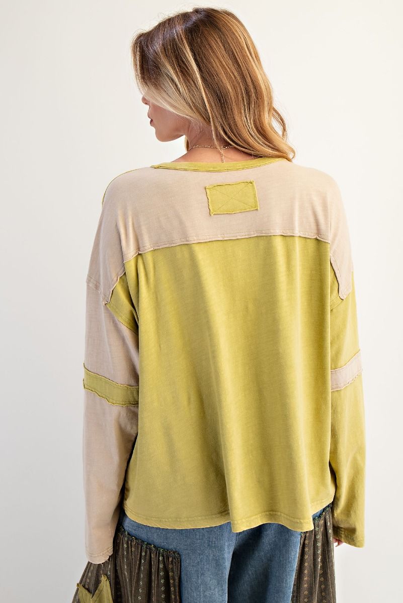 Easel avacado patch top