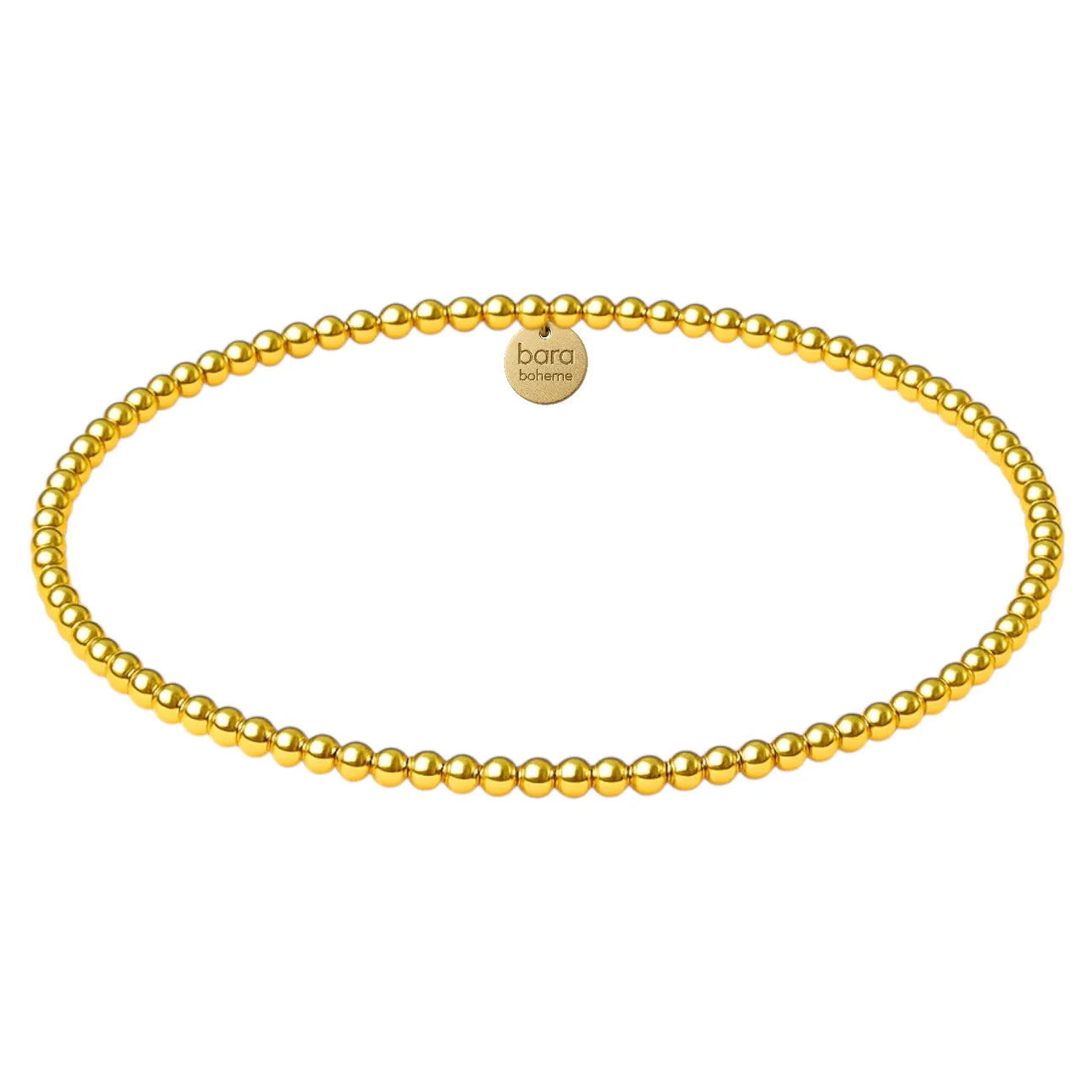 CLASSIC 2MM | GOLD FILLED BEADED BRACELET