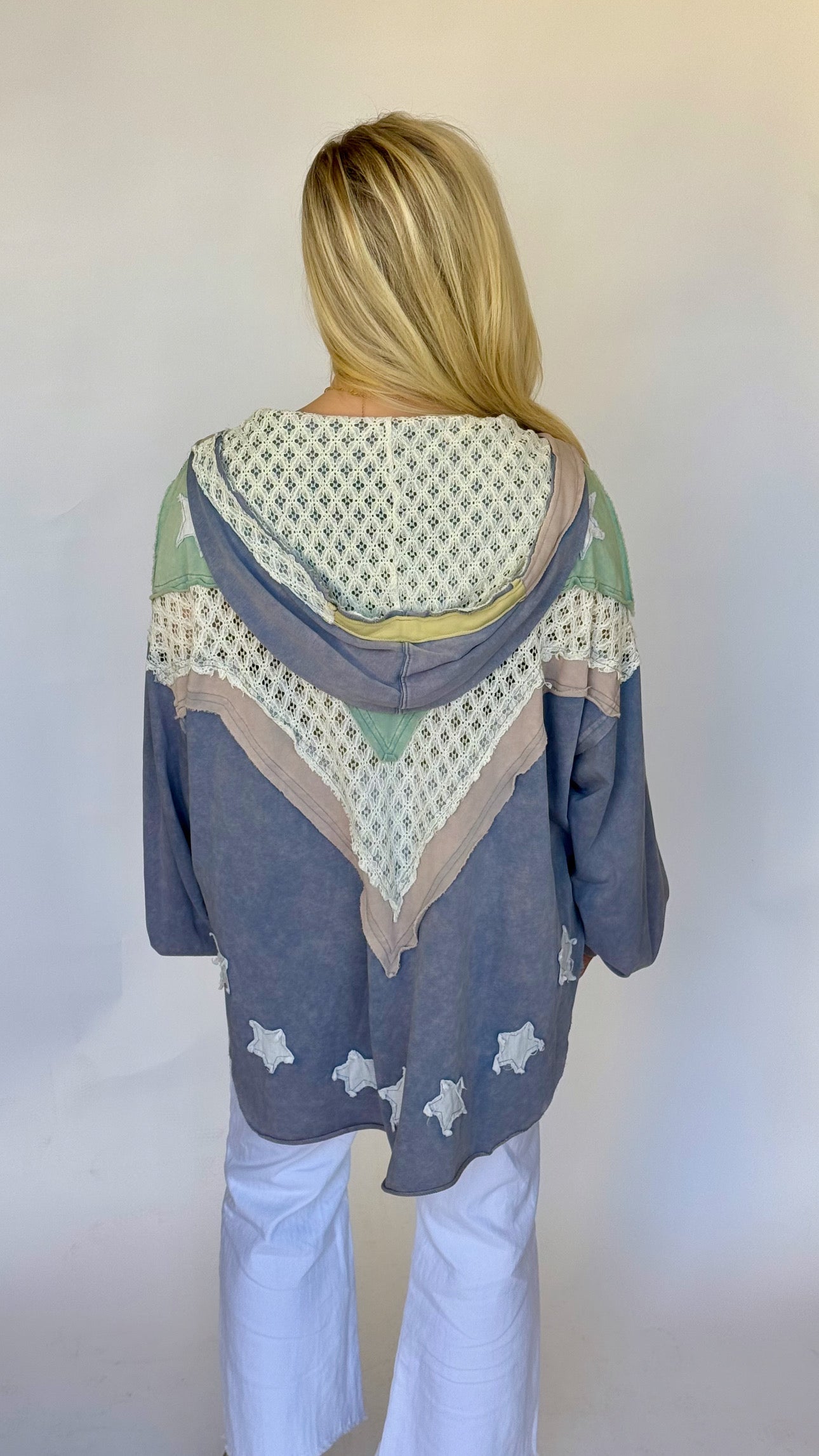 Oli and Hali washed star jackets