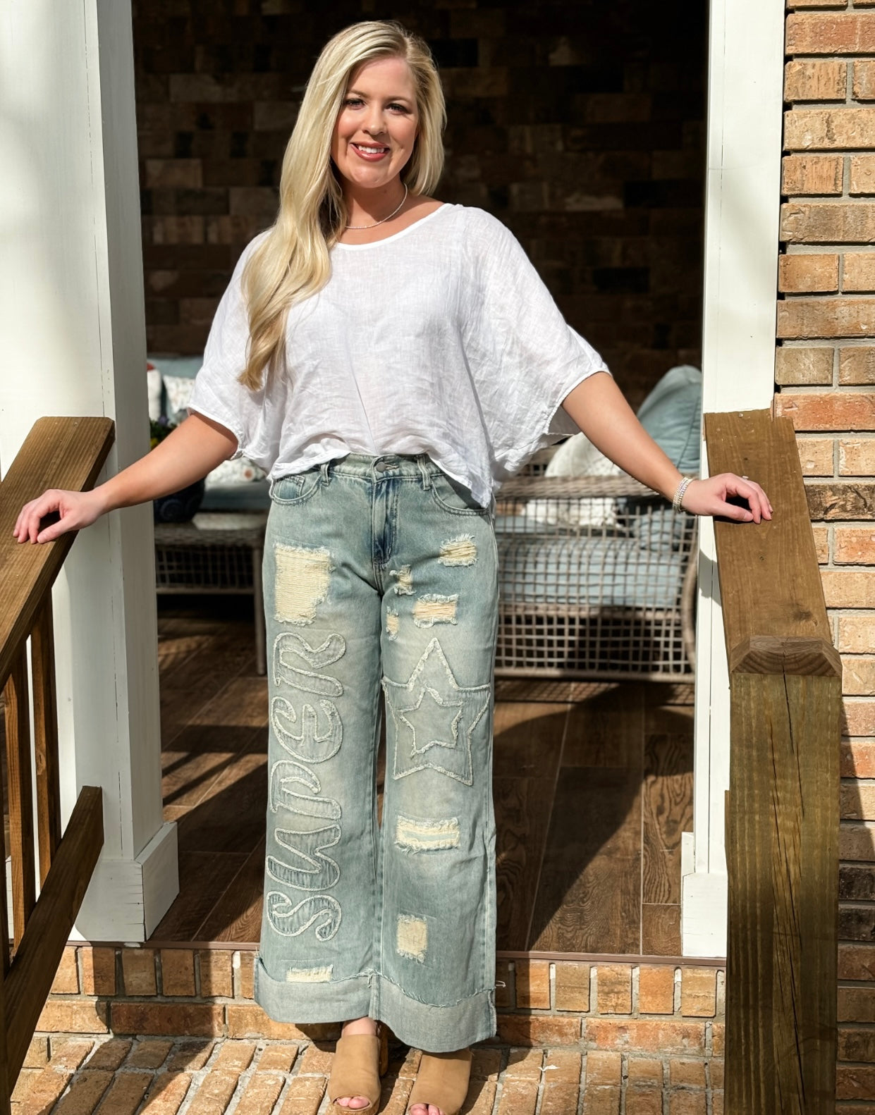 Oli and Hali super star jeans