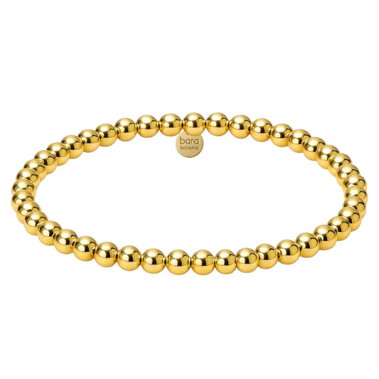 CLASSIC 4MM | GOLD FILLED BEADED BRACELET