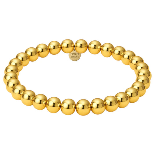 CLASSIC 7MM | GOLD FILLED BEADED BRACELET
