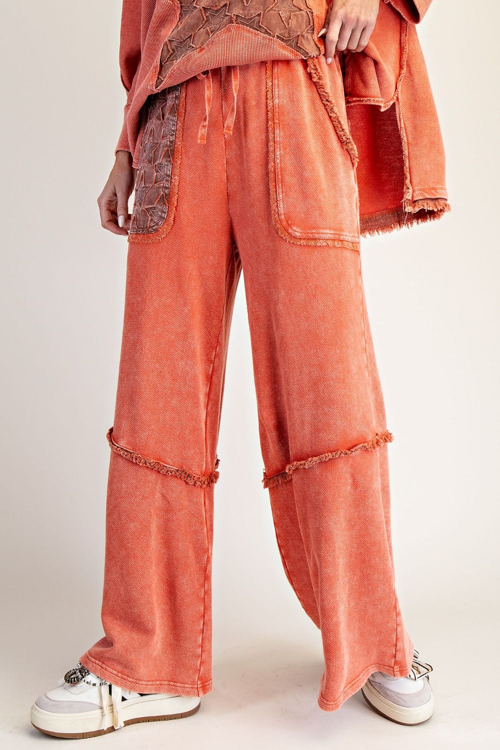 EASEL STAR PATCH MIX WASHED TERRY SETS