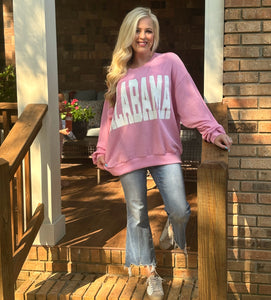 Alabama corded oversized sweatshirt