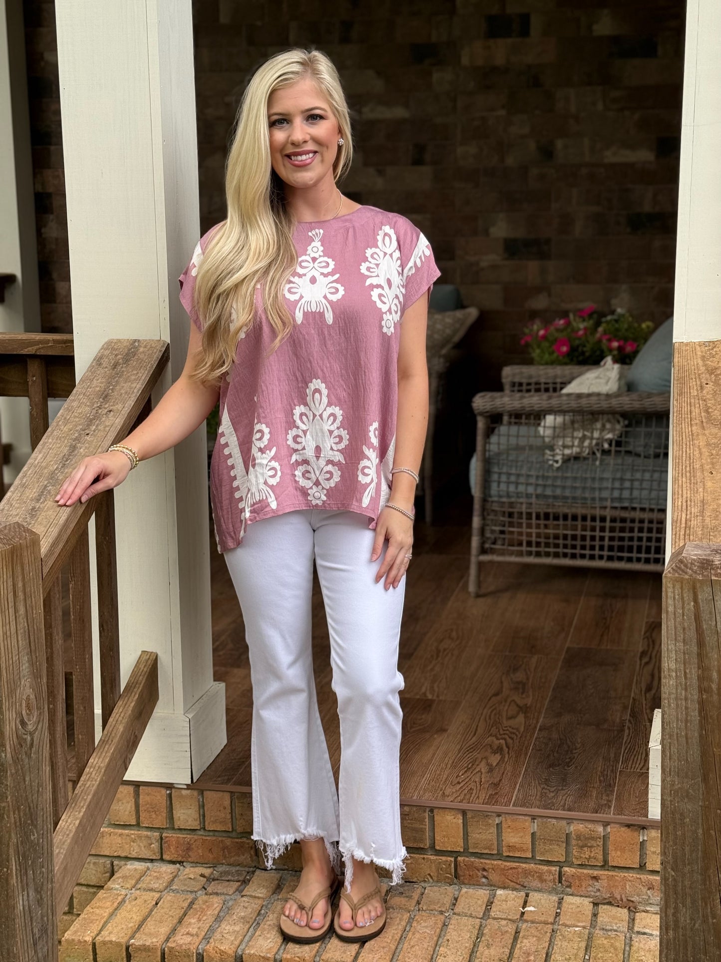 Umgee printed tops