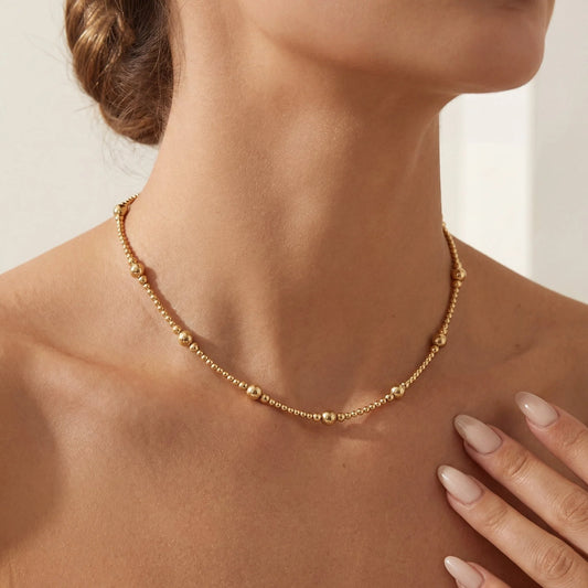Bara Boheme 14k gold filled Serena necklace