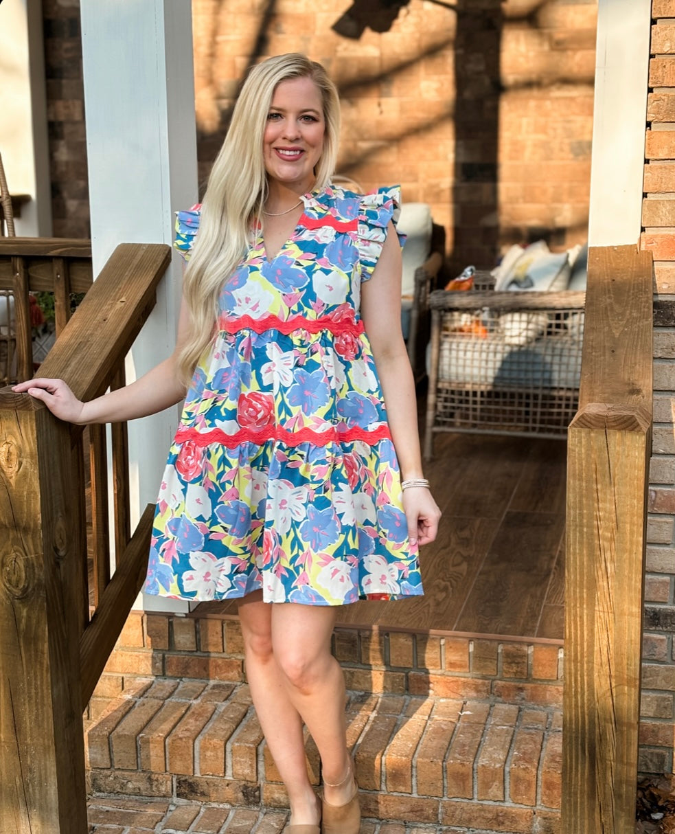 Umgee all you need spring floral dress