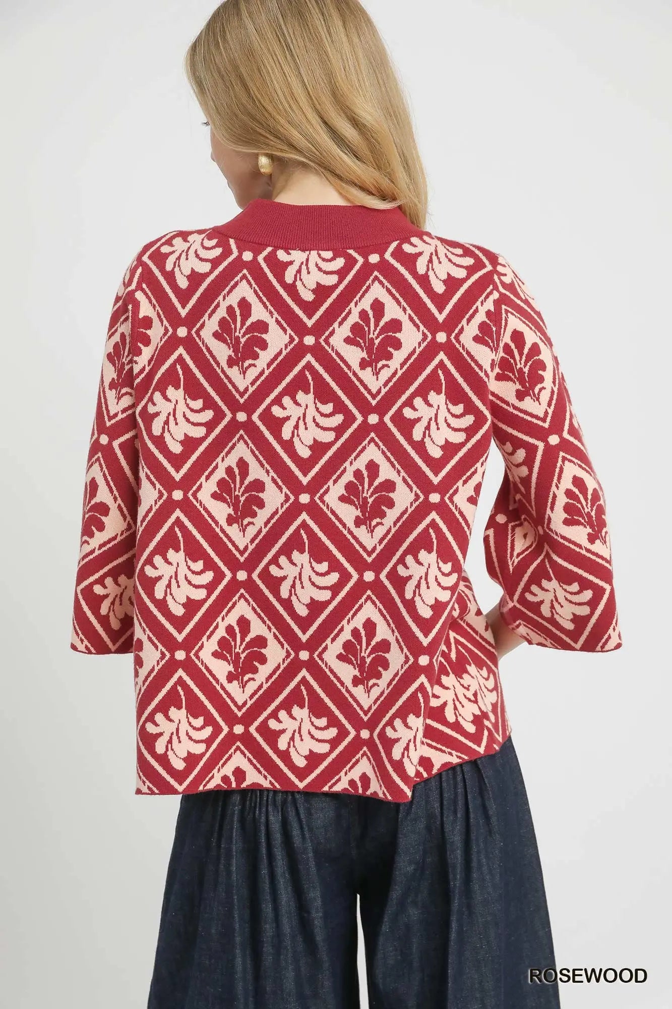 Umgee mock neck sweater