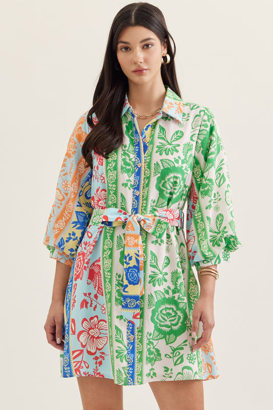 Entro meet me for brunch mini dress