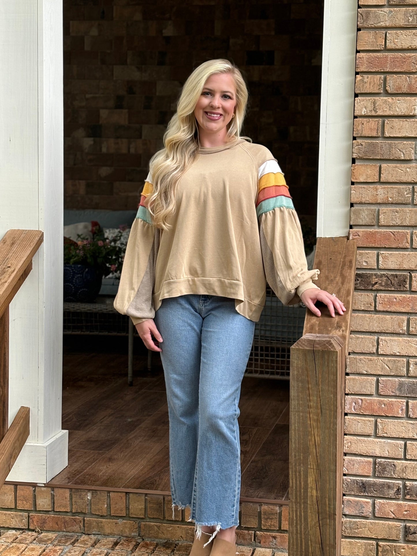 Easel colorblock sweatshirts