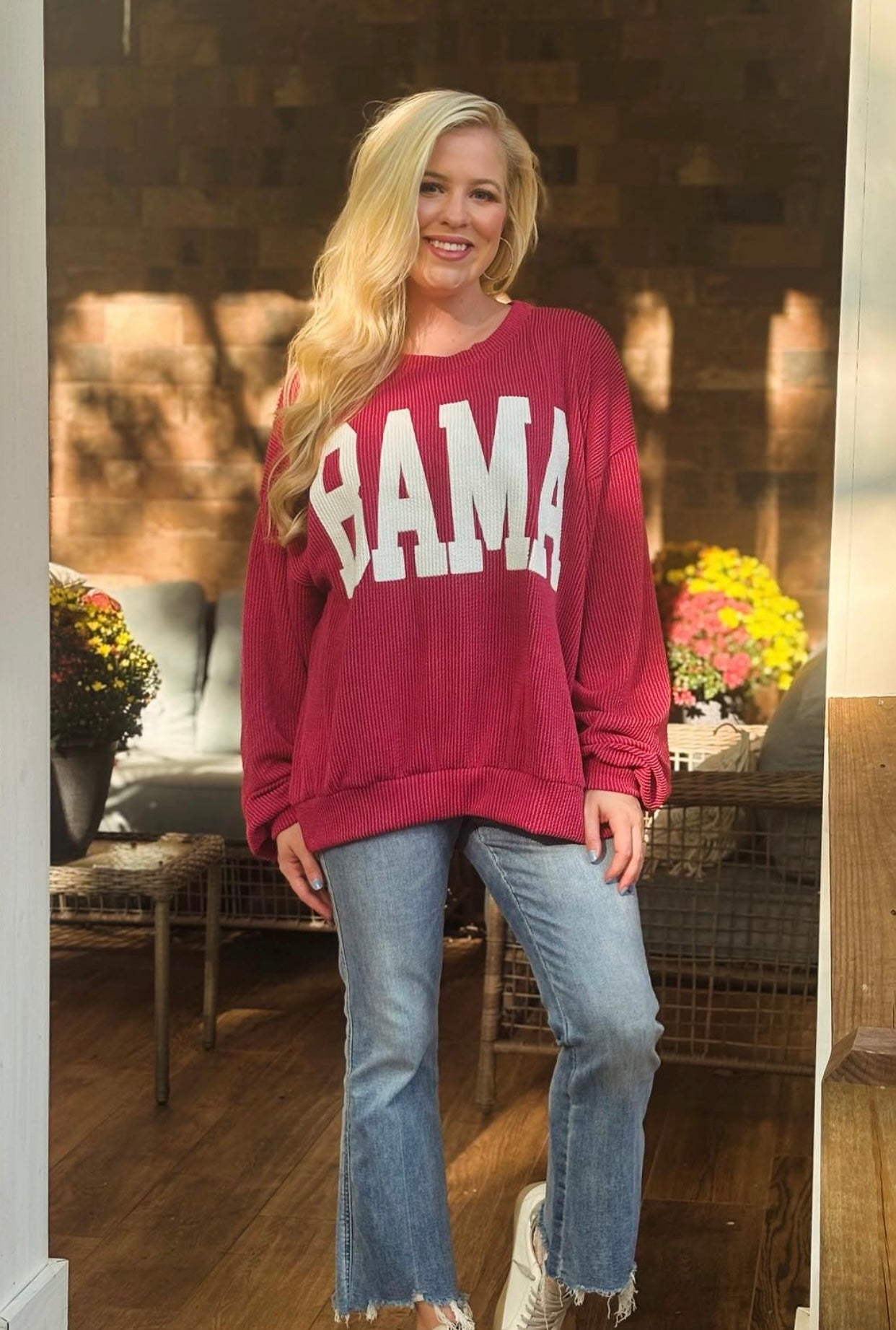 Bama corded pullover