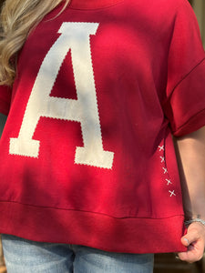 Bama Game day game pullover