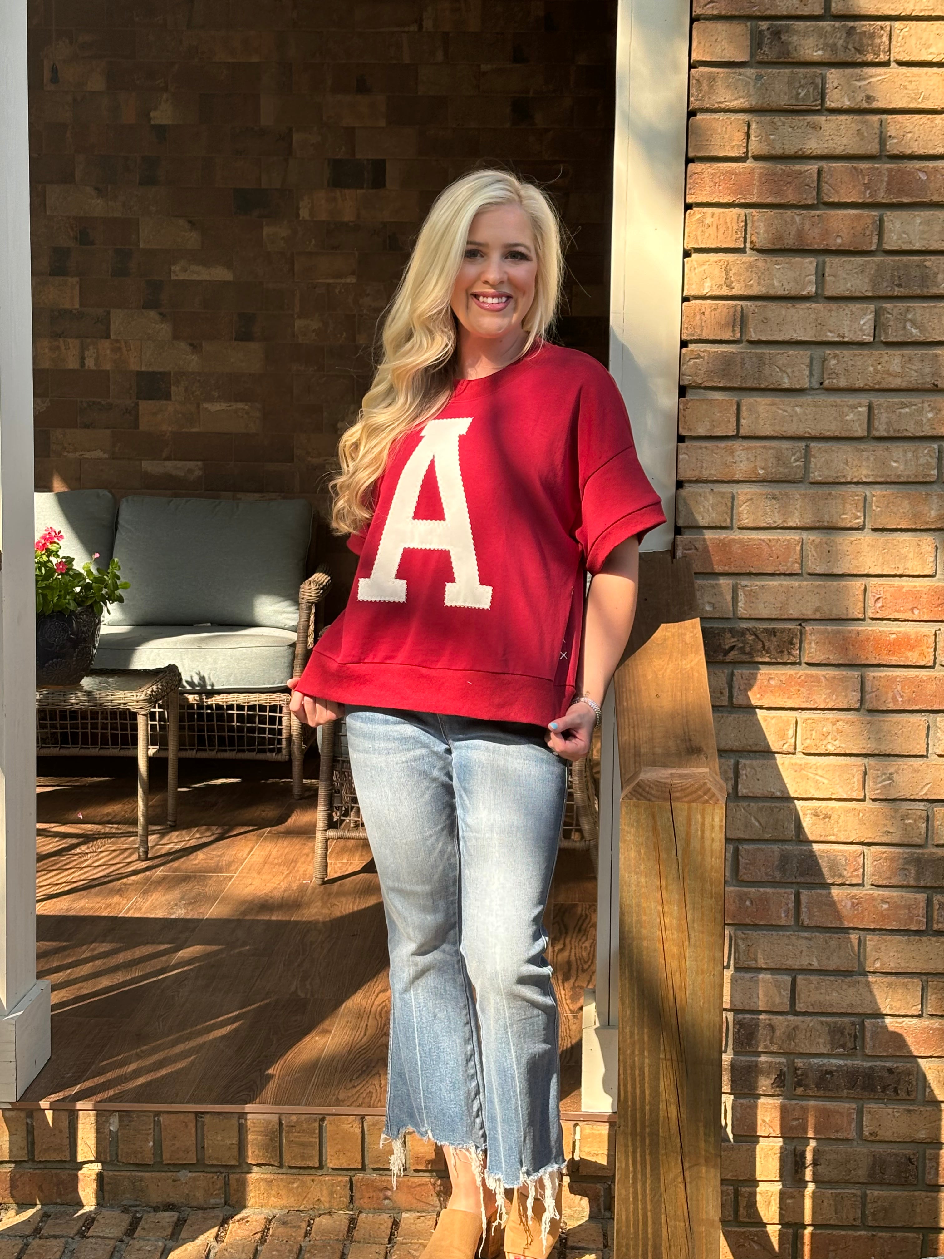 Bama Game day game pullover